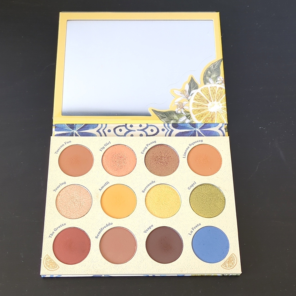 Colourpop Limoncello palette